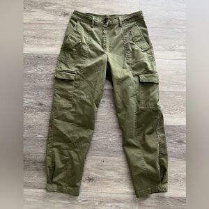 Army Green Baggy Cargo Pants